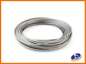 Cable de acero inoxidable revestido de poliuretano